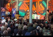 بدرقه شهید بالیده در قاب اشک