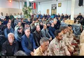 بدرقه شهید بالیده در قاب اشک