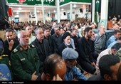 بدرقه شهید بالیده در قاب اشک