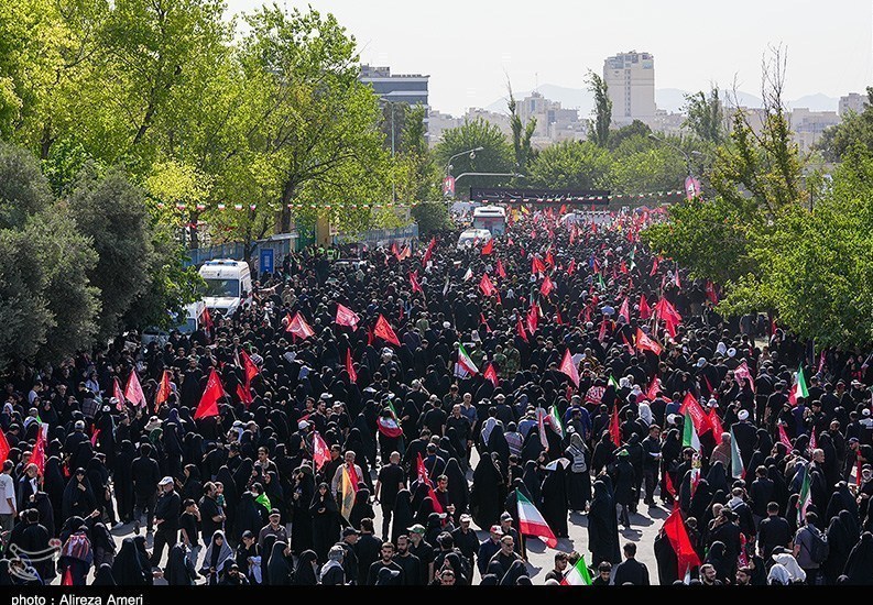 تشییع آیت‌الله‌العظمی سید علی خامنه‌ای , شهید امام خامنه ای (ره) , امام خامنه‌ای , مصلی امام خمینی(ره) | مصلی تهران , 
