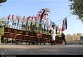 عزاداری هیئات مذهبی کرمان در بزرگداشت آقای شهید ایران
