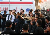 عزاداری هیئات مذهبی کرمان در بزرگداشت آقای شهید ایران