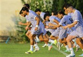 تمرین اختصاصی چشمی و آسانی در کمپ حجازی