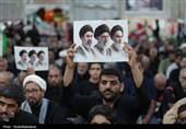 برگزاری مراسم بزرگداشت آیت‌الله شهید خامنه‌ای در کاشان