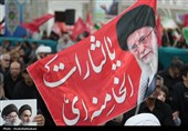 برگزاری مراسم بزرگداشت آیت‌الله شهید خامنه‌ای در کاشان