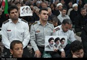 برگزاری مراسم بزرگداشت آیت‌الله شهید خامنه‌ای در کاشان