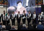 برگزاری مراسم بزرگداشت آیت‌الله شهید خامنه‌ای در کاشان