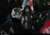 برگزاری مراسم بزرگداشت آیت‌الله شهید خامنه‌ای در کاشان