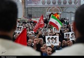 برگزاری مراسم بزرگداشت آیت‌الله شهید خامنه‌ای در کاشان