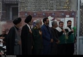 برگزاری مراسم بزرگداشت آیت‌الله شهید خامنه‌ای در کاشان