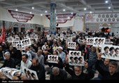 برگزاری مراسم بزرگداشت آیت‌الله شهید خامنه‌ای در کاشان