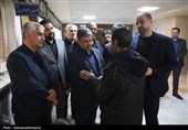 استاندار اردبیل از بیمارستان سبلان و شعب تأمین اجتماعی بازدید کرد