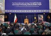 وداع با پیکر شهدای مدافع امنیت در حرم مطهر رضوی+تصاویر