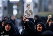 وداع با پیکر شهدای مدافع امنیت در حرم مطهر رضوی+تصاویر