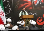 آیین بزرگداشت امام شهید ایران توسط فرماندهی انتظامی استان کرمان