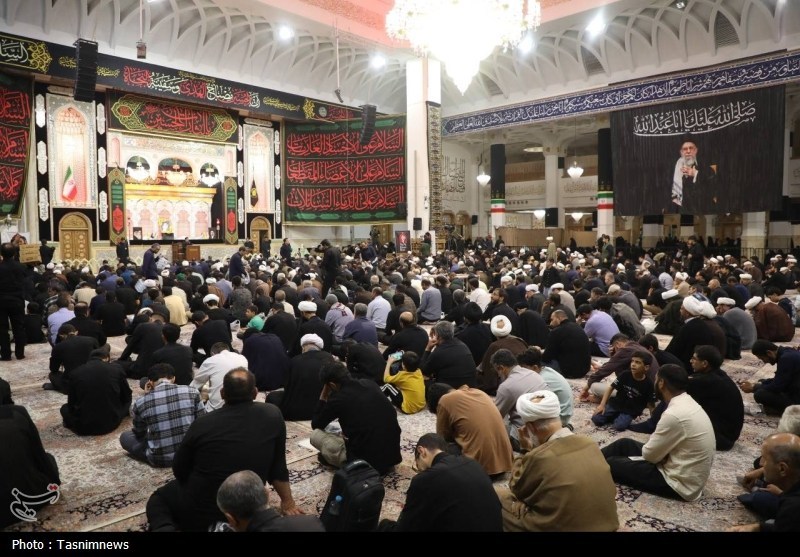 آیت الله مکارم شیرازی , رهبر انقلاب , شهید امام خامنه ای (ره) , حضرت معصومه (س) , 