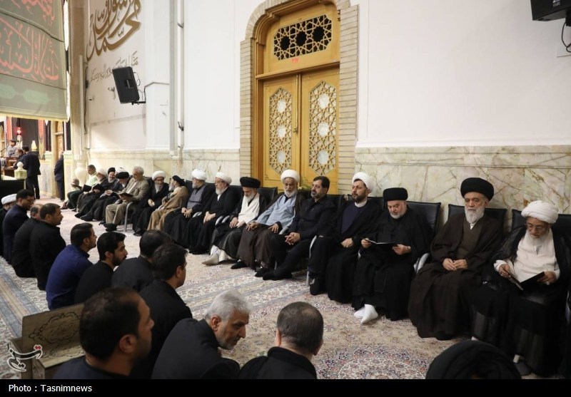 آیت الله مکارم شیرازی , رهبر انقلاب , شهید امام خامنه ای (ره) , حضرت معصومه (س) , 