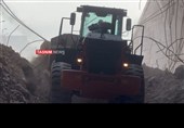 تصاویری از حملات آمریکا‌ به پل‌ها و تونل در محورهای مواصلاتی هرمزگان
