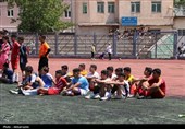 گزارش تصویری | 300 فوتبالیست مستعد اردبیل زیر ذره‌بین استعدادیاب‌ها