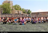 گزارش تصویری | 300 فوتبالیست مستعد اردبیل زیر ذره‌بین استعدادیاب‌ها
