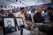 آیین سنتی  چَمَری در سوگ رهبر شهید