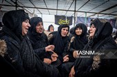 آیین سنتی  چَمَری در سوگ رهبر شهید