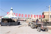 آیین سنتی  چَمَری در سوگ رهبر شهید