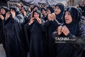 آیین سنتی  چَمَری در سوگ رهبر شهید