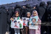 آیین سنتی  چَمَری در سوگ رهبر شهید