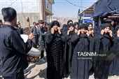 آیین سنتی  چَمَری در سوگ رهبر شهید