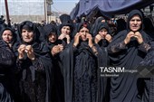 آیین سنتی  چَمَری در سوگ رهبر شهید