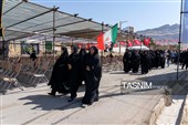 آیین سنتی  چَمَری در سوگ رهبر شهید