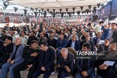 آیین سنتی  چَمَری در سوگ رهبر شهید