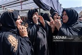 آیین سنتی  چَمَری در سوگ رهبر شهید