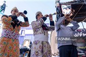 آیین سنتی  چَمَری در سوگ رهبر شهید
