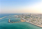 صاروخان أمریکیان یصیبان محیط قریة مسن فی جزیرة قشم