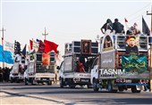 مسیرة الأربعین الحسینی فی منطقة الرفاعی بالعراق
