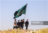مسیرة الأربعین الحسینی فی منطقة الرفاعی بالعراق