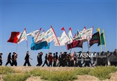 مسیرة الأربعین الحسینی فی منطقة الرفاعی بالعراق
