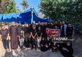 مسیرة الأربعین الحسینی فی منطقة الرفاعی بالعراق