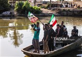 مسیرة الأربعین الحسینی فی منطقة الرفاعی بالعراق