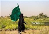 مسیرة الأربعین الحسینی فی منطقة الرفاعی بالعراق