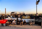 مسیرة الأربعین الحسینی فی منطقة الرفاعی بالعراق