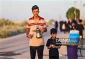 مسیرة الأربعین الحسینی فی منطقة الرفاعی بالعراق