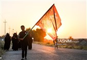 مسیرة الأربعین الحسینی فی منطقة الرفاعی بالعراق