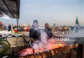 مسیرة الأربعین الحسینی فی منطقة الرفاعی بالعراق