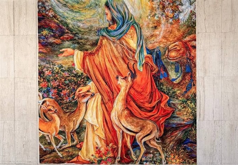 مشهد مقدس , اخبار مشهد , امام رضا (ع) , حرم امام رضا(ع) , خراسان رضوی , اخبار استان خراسان رضوی , بهداشت و درمان , نقاشی , آستان قدس رضوی , 