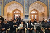 بزرگداشت رهبر شهید انقلاب اسلامی در حرم امیرالمومنین (ع)