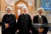 بزرگداشت رهبر شهید انقلاب اسلامی در حرم امیرالمومنین (ع)