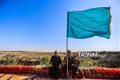 پیاده روی اربعین حسینی در شهر شامیه عراق